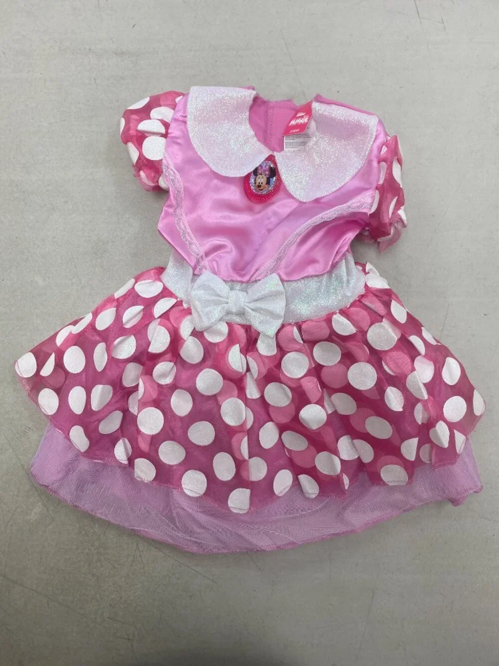 Pink Minnie Mouse Classic Tutu Toddler/Child Costume (Small 2T)